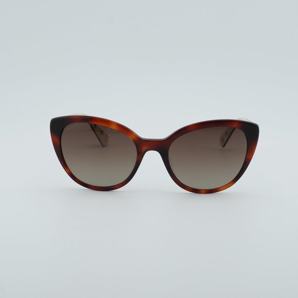 Kate Spade AMBERLEE/S 01NR HA Sunglasses Havana Cat Eye Frame, Brown Lenses main image 7